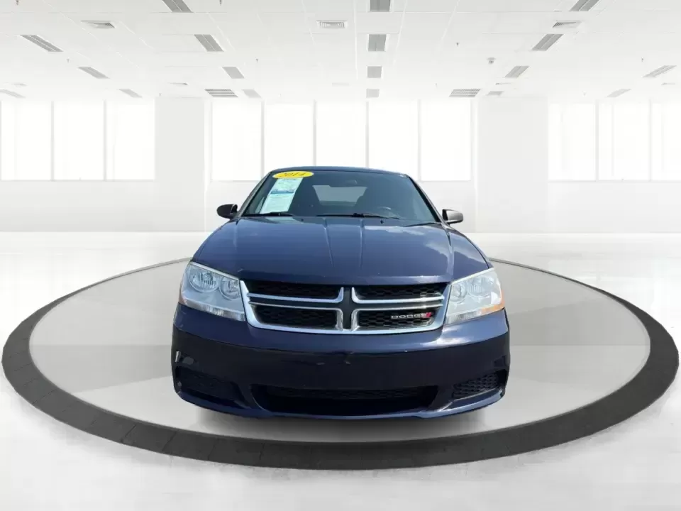 2014 Dodge Avenger SE (1C3CDZAG6EN) with an 3.6L V6 DOHC 24V FFV engine, 6-Speed Automatic transmission, located at 401 Woodman Dr, Riverside, OH, 45431, (937) 908-9800, 39.760899, -84.123421 - Need a comfortable, budget-friendly sedan that can handle the daily grind from Riverside to Downtown Dayton, quick school drop-offs, and the occasional weekend escape to Carillon Historical Park or a lap around the National Museum of the U.S. Air Force? This 2014 Dodge Avenger SE in eye-catching Tru- Photo#7