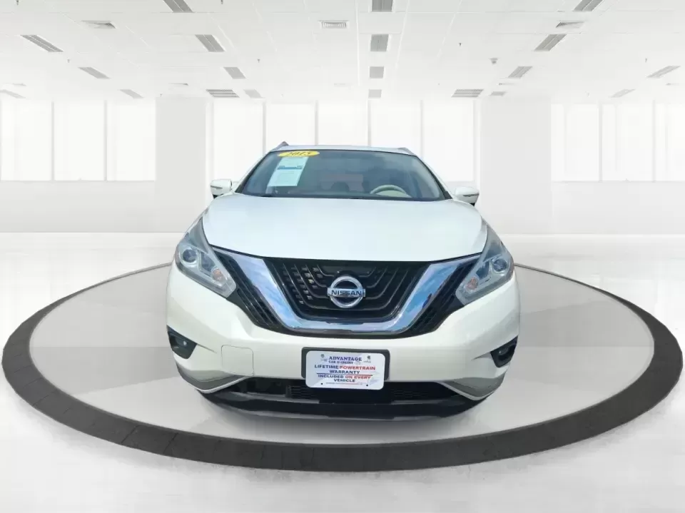 2015 Nissan Murano Platinum (5N1AZ2MH3FN) with an 3.5L V-6 DOHC engine, Continuously Variable Transmission transmission, located at 1951 S Dayton Lakeview Rd., New Carlisle, OH, 45344, (937) 908-9800, 39.890999, -84.050255 - Need one SUV that can handle the weekday commute, keep everyone comfortable on family errands, and still feel upscale for a weekend getaway to John Bryan State Park or a day trip through Dayton? This 2015 Nissan Murano Platinum AWD in Pearl White is built for exactly that kind of real-life driving-s - Photo#7