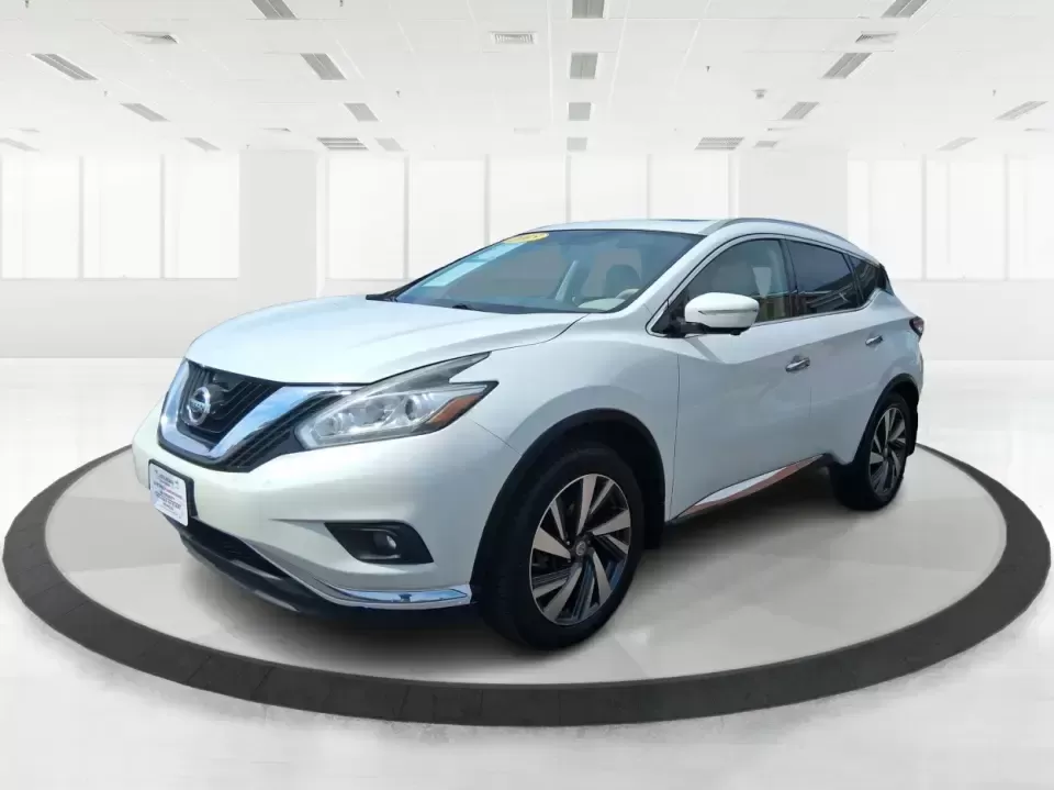 2015 Nissan Murano Platinum (5N1AZ2MH3FN) with an 3.5L V-6 DOHC engine, Continuously Variable Transmission transmission, located at 1951 S Dayton Lakeview Rd., New Carlisle, OH, 45344, (937) 908-9800, 39.890999, -84.050255 - Need one SUV that can handle the weekday commute, keep everyone comfortable on family errands, and still feel upscale for a weekend getaway to John Bryan State Park or a day trip through Dayton? This 2015 Nissan Murano Platinum AWD in Pearl White is built for exactly that kind of real-life driving-s - Photo#8