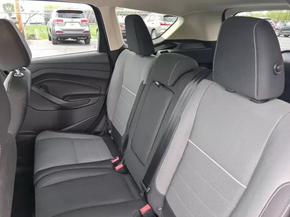 2015 Ford Escape SE (1FMCU9G91FU) with an 2.0L L4 DOHC 16V engine, 6-Speed Automatic transmission, located at 880 E. National Road, Vandalia, OH, 45377, (937) 908-9800, 39.891918, -84.183594 - Weekend getaways to Englewood MetroPark, snowy commutes down I75, and everyday school-and-grocery runs all feel easier when you've got an SUV that's sized right, confident in bad weather, and comfortable for the long haul. This **2015 Ford Escape SE 4WD** in **Ingot Silver** is a smart pick for driv - Photo#10