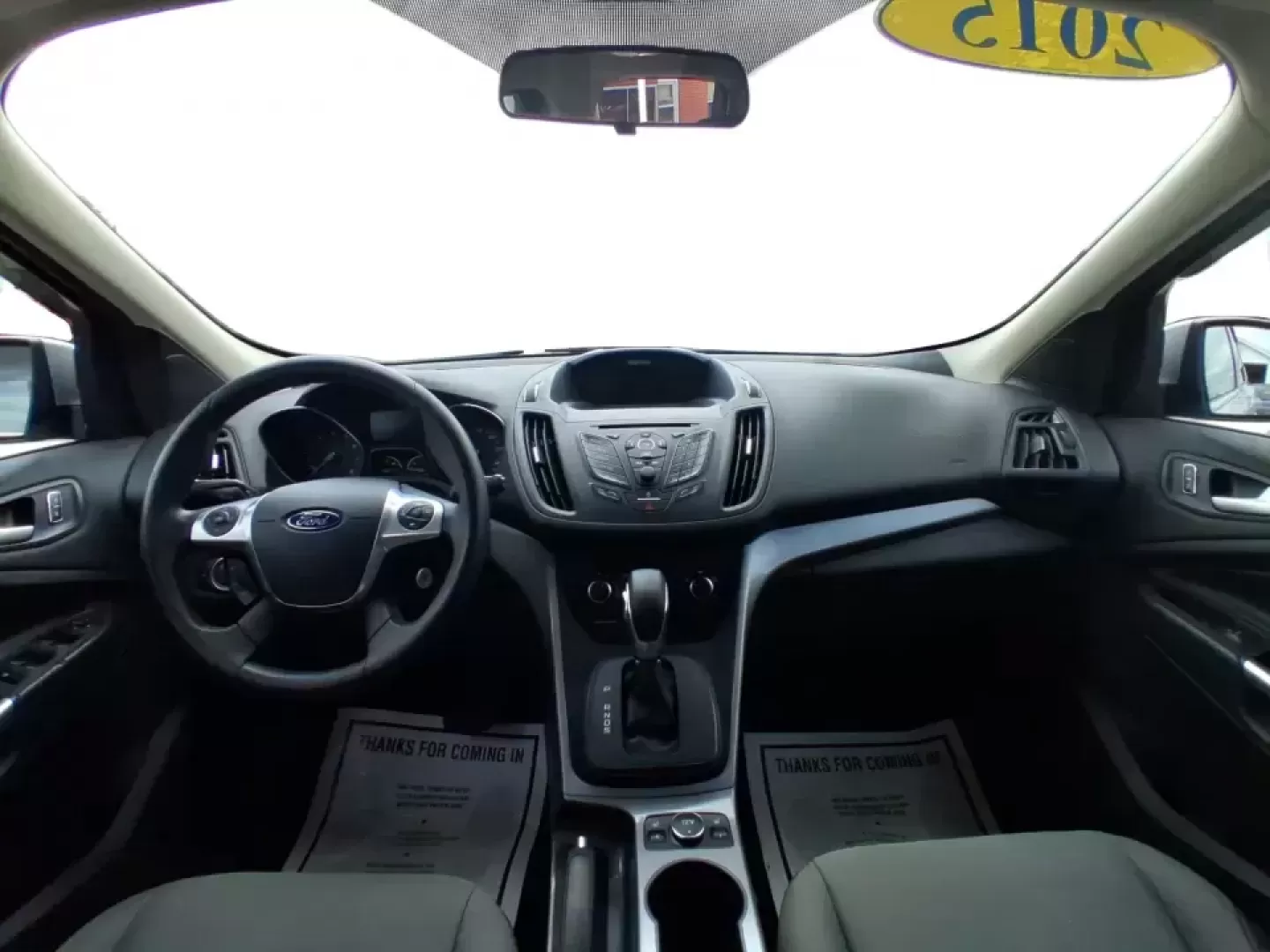 2015 Ford Escape SE (1FMCU9G91FU) with an 2.0L L4 DOHC 16V engine, 6-Speed Automatic transmission, located at 880 E. National Road, Vandalia, OH, 45377, (937) 908-9800, 39.891918, -84.183594 - Weekend getaways to Englewood MetroPark, snowy commutes down I75, and everyday school-and-grocery runs all feel easier when you've got an SUV that's sized right, confident in bad weather, and comfortable for the long haul. This **2015 Ford Escape SE 4WD** in **Ingot Silver** is a smart pick for driv - Photo#20