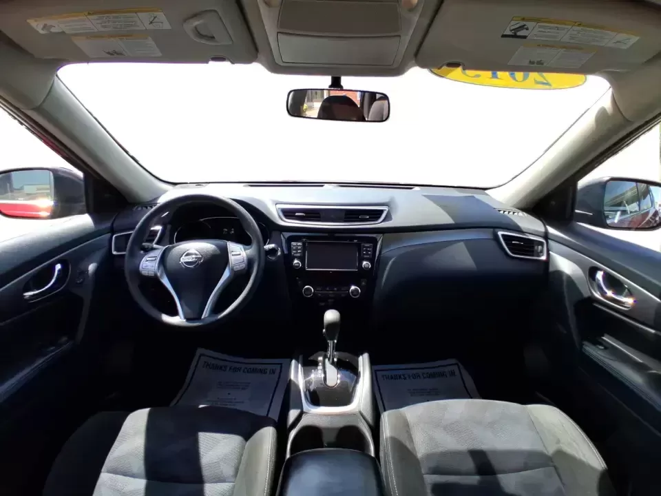 2015 Nissan Rogue SV (KNMAT2MV8FP) with an 2.5L I-4 DOHC engine, Continuously Variable Transmission transmission, located at 880 E. National Road, Vandalia, OH, 45377, (937) 908-9800, 39.891918, -84.183594 - Pack up the kids, load the cooler, and point the SUV toward your next weekend escape-this Cayenne Red 2015 Nissan Rogue SV is the kind of do-it-all crossover that fits real life in Vandalia, from school drop-offs and grocery runs to road trips up I75. With confident 4WD/AWD traction, a comfortable c - Photo#20