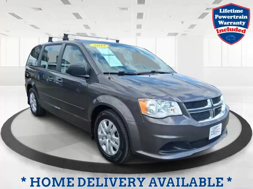 2015 Dodge Grand Caravan American Value Pkg (2C4RDGBG3FR) with an 3.6L V-6 DOHC engine, 6-Speed Automatic transmission, located at 4508 South Dixie Dr, Moraine, OH, 45439, (937) 908-9800, 39.689976, -84.218452 - Road trips to Caesar Creek, school drop-offs through Kettering, and everyday errands up and down South Dixie Drive feel a lot easier when you've got a spacious minivan that's built for real life. This **2015 Dodge Grand Caravan American Value Pkg** is a practical, family-focused van that fits busy s - Photo#0