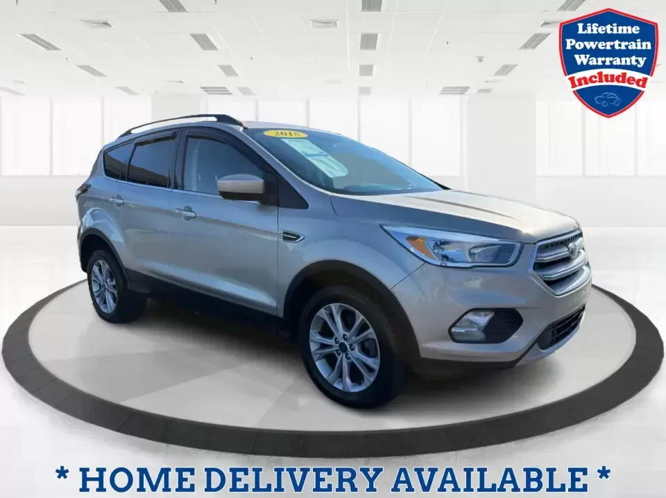 2018 Ford Escape SE (1FMCU0GD6JU) with an 1.5L L4 DOHC 16V engine, 6A transmission, located at 4508 South Dixie Dr, Moraine, OH, 45439, (937) 908-9800, 39.689976, -84.218452 - Pack up the kids, load the groceries, or point the nose toward a weekend getaway-this 2018 Ford Escape SE is the kind of compact SUV that fits real life in Moraine. With a comfortable cabin, smart tech, and easy-to-park size, it's ideal for long commutes up I75, quick errands along South Dixie Dr, o - Photo#0