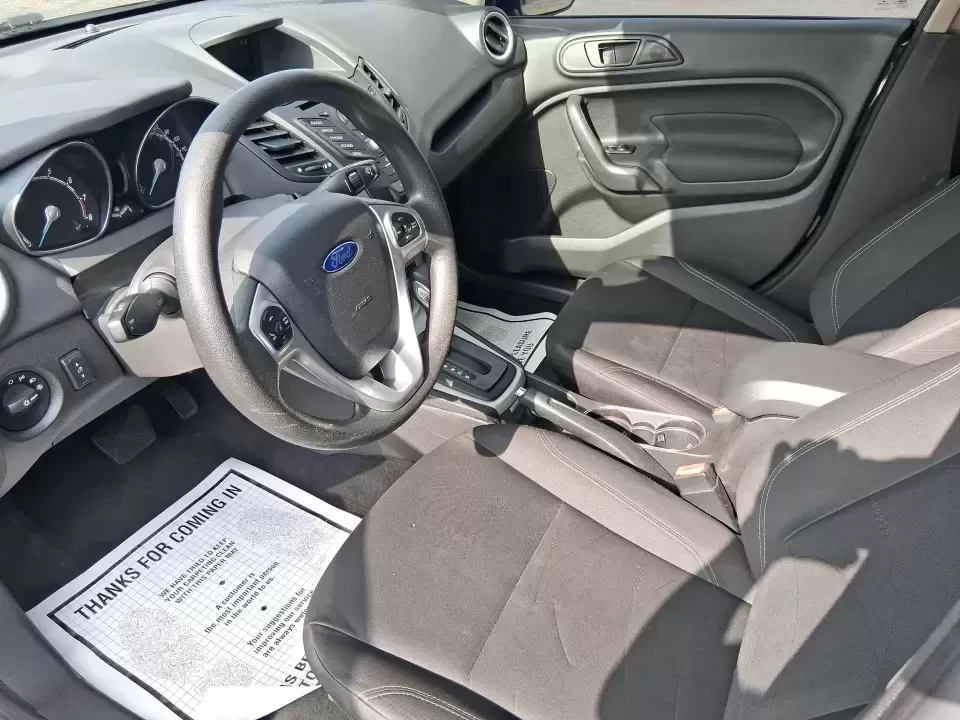 2019 Ford Fiesta SE (3FADP4EJ8KM) with an 1.6L I-4 DOHC engine, located at 401 Woodman Dr, Riverside, OH, 45431, (937) 908-9800, 39.760899, -84.123421 - Need a smart, easy-to-park hatchback for busy Riverside life-whether you're commuting down I-675, running errands near Wright-Patterson AFB, or squeezing into tight spots around The Greene in Beavercreek? This 2019 Ford Fiesta SE Hatchback in Shadow Black is built for real-world driving: efficient, - Photo#9