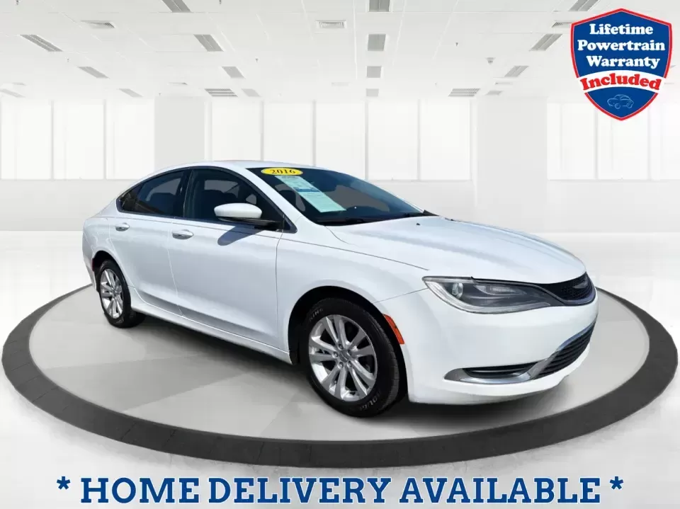 2016 Chrysler 200 Limited (1C3CCCABXGN) with an 2.4L L4 DOHC 16V engine, 9A transmission, located at 1951 S Dayton Lakeview Rd., New Carlisle, OH, 45344, (937) 908-9800, 39.890999, -84.050255 - Set up for an easy daily commute, comfortable school drop-offs, and stress-free weekend getaways to places like Buck Creek State Park, this 2016 Chrysler 200 Limited sedan delivers a refined ride and a feature-rich cabin at a budget-friendly value. If you spend time on I70, Route 235, or Dayton-Lake - Photo#0