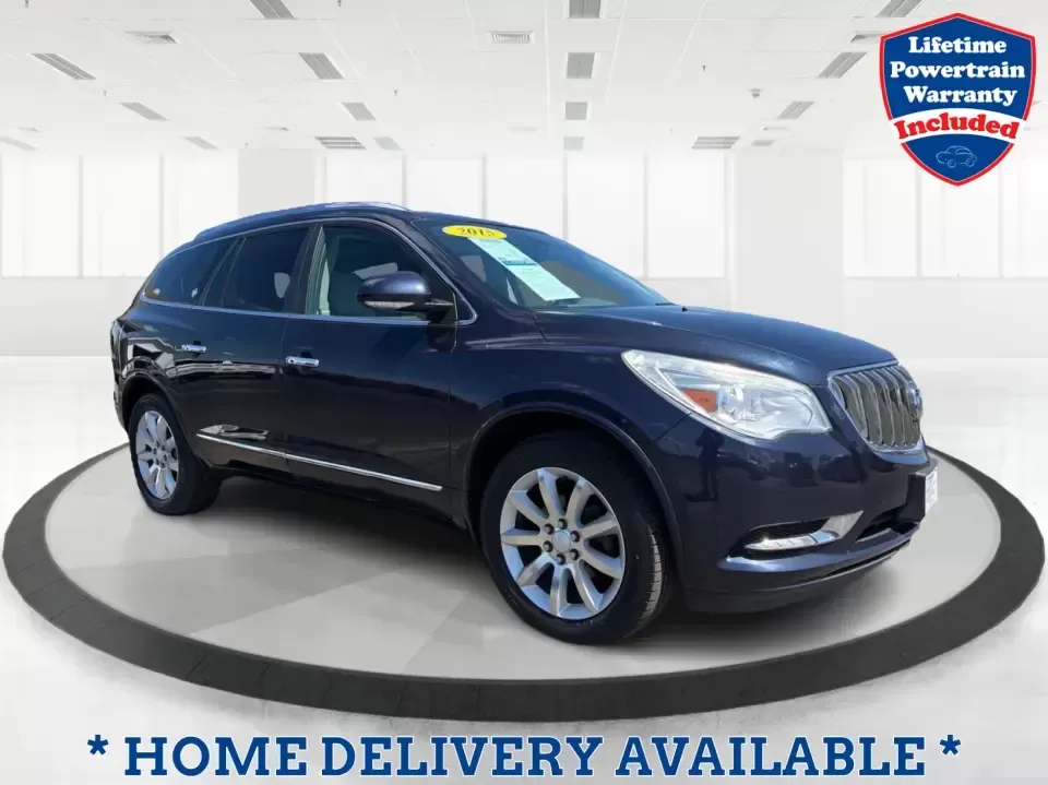 2015 Buick Enclave Premium (5GAKVCKD4FJ) with an 3.6L V-6 gasoline direct injection engine, 6-Speed Automatic Overdrive transmission, located at 1230 East Main St, Xenia, OH, 45385, (937) 908-9800, 39.688026, -83.910172 - Pack the kids, cue up the playlist, and head out for a weekend at John Bryan State Park or a day trip to the National Museum of the U.S. Air Force-this 2015 Buick Enclave Premium is the kind of comfortable, confidence-inspiring SUV that makes family life, carpools, and long highway drives feel easy. - Photo#0