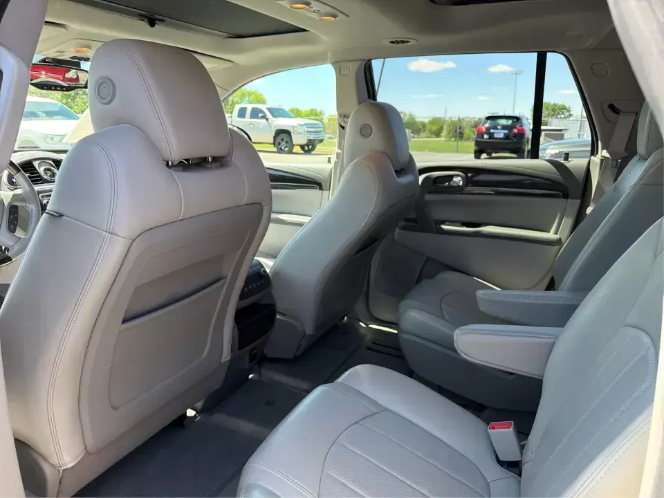 2015 Buick Enclave Premium (5GAKVCKD4FJ) with an 3.6L V-6 gasoline direct injection engine, 6-Speed Automatic Overdrive transmission, located at 1230 East Main St, Xenia, OH, 45385, (937) 908-9800, 39.688026, -83.910172 - Pack the kids, cue up the playlist, and head out for a weekend at John Bryan State Park or a day trip to the National Museum of the U.S. Air Force-this 2015 Buick Enclave Premium is the kind of comfortable, confidence-inspiring SUV that makes family life, carpools, and long highway drives feel easy. - Photo#10