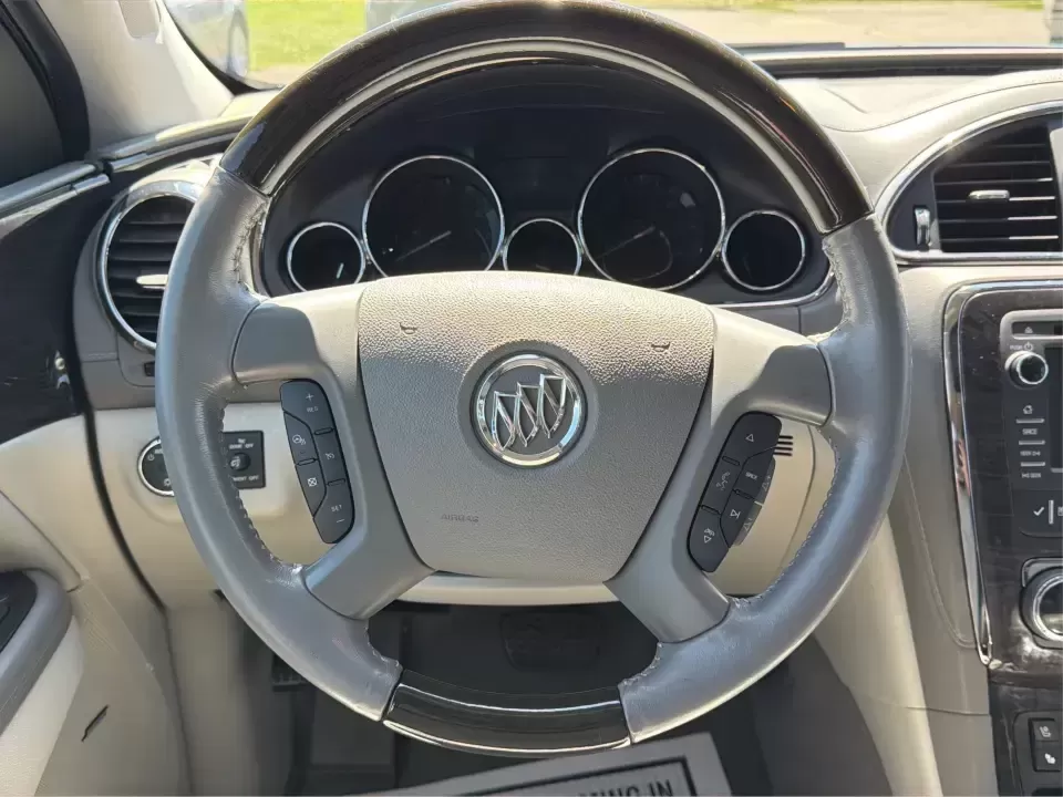 2015 Buick Enclave Premium (5GAKVCKD4FJ) with an 3.6L V-6 gasoline direct injection engine, 6-Speed Automatic Overdrive transmission, located at 1230 East Main St, Xenia, OH, 45385, (937) 908-9800, 39.688026, -83.910172 - Pack the kids, cue up the playlist, and head out for a weekend at John Bryan State Park or a day trip to the National Museum of the U.S. Air Force-this 2015 Buick Enclave Premium is the kind of comfortable, confidence-inspiring SUV that makes family life, carpools, and long highway drives feel easy. - Photo#16