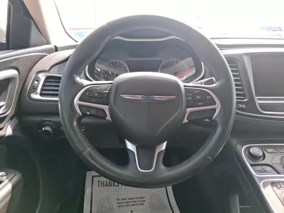 2015 Chrysler 200 Limited (1C3CCCAB5FN) with an 3.6L V-6 DOHC engine, 9-Speed Automatic transmission, located at 1230 East Main St, Xenia, OH, 45385, (937) 908-9800, 39.688026, -83.910172 - Picture an easy weekday commute from Xenia to Beavercreek or Dayton, then a comfortable Friday-night dinner run to downtown Yellow Springs-without giving up the refined feel you want in a daily driver. This 2015 Chrysler 200 Limited sedan is built for real life: smooth highway miles, school drop-off - Photo#16