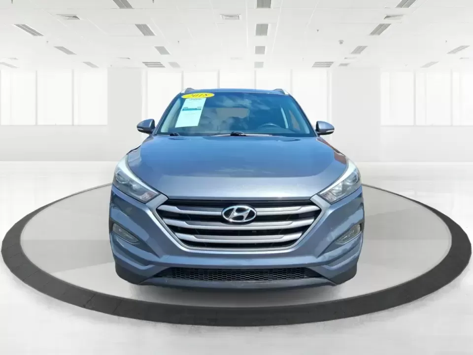 2018 Hyundai Tucson SEL Plus (KM8J33A4XJU) with an Nu 2L I-4 gasoline direct injection engine, 6A transmission, located at 1230 East Main St, Xenia, OH, 45385, (937) 908-9800, 39.688026, -83.910172 - Need a do-it-all SUV that fits real life in Greene County-school runs, long commutes to Dayton, and weekend getaways to John Bryan State Park-without sacrificing comfort or confidence? This 2018 Hyundai Tucson SEL Plus in Coliseum Gray is built for drivers who want practical space, modern tech, and - Photo#7