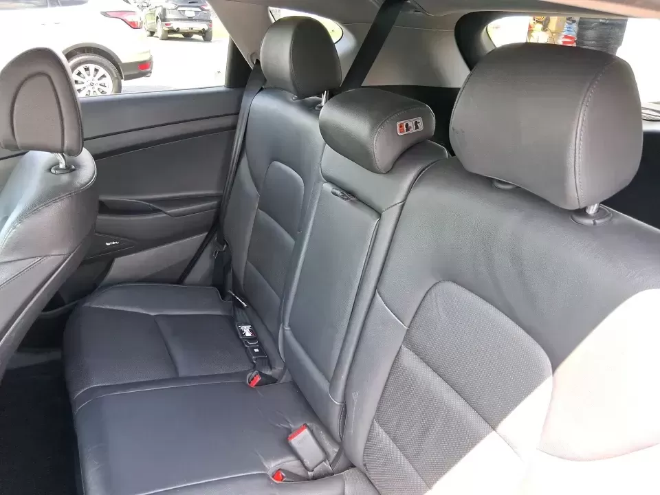 2018 Hyundai Tucson SEL Plus (KM8J33A4XJU) with an Nu 2L I-4 gasoline direct injection engine, 6A transmission, located at 1230 East Main St, Xenia, OH, 45385, (937) 908-9800, 39.688026, -83.910172 - Need a do-it-all SUV that fits real life in Greene County-school runs, long commutes to Dayton, and weekend getaways to John Bryan State Park-without sacrificing comfort or confidence? This 2018 Hyundai Tucson SEL Plus in Coliseum Gray is built for drivers who want practical space, modern tech, and - Photo#10