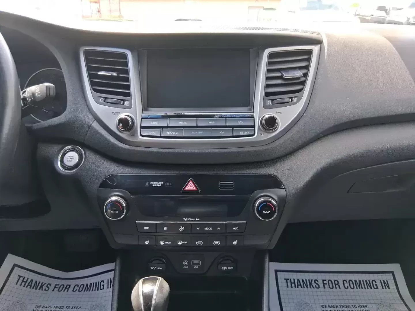 2018 Hyundai Tucson SEL Plus (KM8J33A4XJU) with an Nu 2L I-4 gasoline direct injection engine, 6A transmission, located at 880 E. National Road, Vandalia, OH, 45377, (937) 908-9800, 39.891918, -84.183594 - Need a do-it-all SUV that fits real life in Greene County-school runs, long commutes to Dayton, and weekend getaways to John Bryan State Park-without sacrificing comfort or confidence? This 2018 Hyundai Tucson SEL Plus in Coliseum Gray is built for drivers who want practical space, modern tech, and - Photo#13