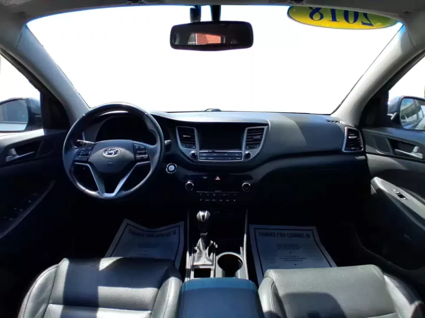 2018 Hyundai Tucson SEL Plus (KM8J33A4XJU) with an Nu 2L I-4 gasoline direct injection engine, 6A transmission, located at 880 E. National Road, Vandalia, OH, 45377, (937) 908-9800, 39.891918, -84.183594 - Need a do-it-all SUV that fits real life in Greene County-school runs, long commutes to Dayton, and weekend getaways to John Bryan State Park-without sacrificing comfort or confidence? This 2018 Hyundai Tucson SEL Plus in Coliseum Gray is built for drivers who want practical space, modern tech, and - Photo#20