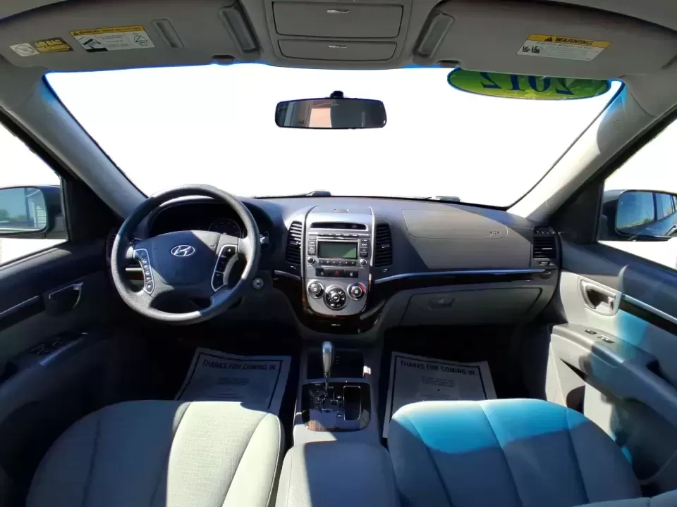 2012 Hyundai Santa Fe GLS (5XYZGDABXCG) with an 2.4L I-4 DOHC engine, 6-Speed Automatic transmission, located at 8750 N County Rd 25A, Piqua, OH, 45356, (937) 908-9800, 40.164391, -84.232513 - Pack up the kids, load the groceries, and head out for a weekend escape-this 2012 Hyundai Santa Fe GLS is the kind of SUV that fits real life in West Central Ohio. Whether you're commuting up N County Rd 25A toward Troy, running errands near downtown Piqua, or planning a road trip out past the Great - Photo#19