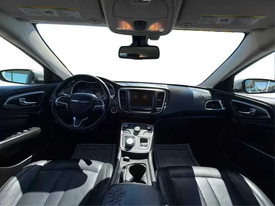 2016 Chrysler 200 Limited Platinum (1C3CCCABXGN) with an 2.4L L4 DOHC 16V engine, 9A transmission, located at 1184 Kauffman Ave, Fairborn, OH, 45324, (937) 908-9800, 39.807072, -84.030914 - Picture your next weekday commute down I675 or a smooth evening drive past Wright State University-quiet cabin, premium touches, and the kind of comfort that makes errands, school drop-offs, and date nights feel effortless. This 2016 Chrysler 200 Limited Platinum in Billet Silver Metallic Clearcoat - Photo#22