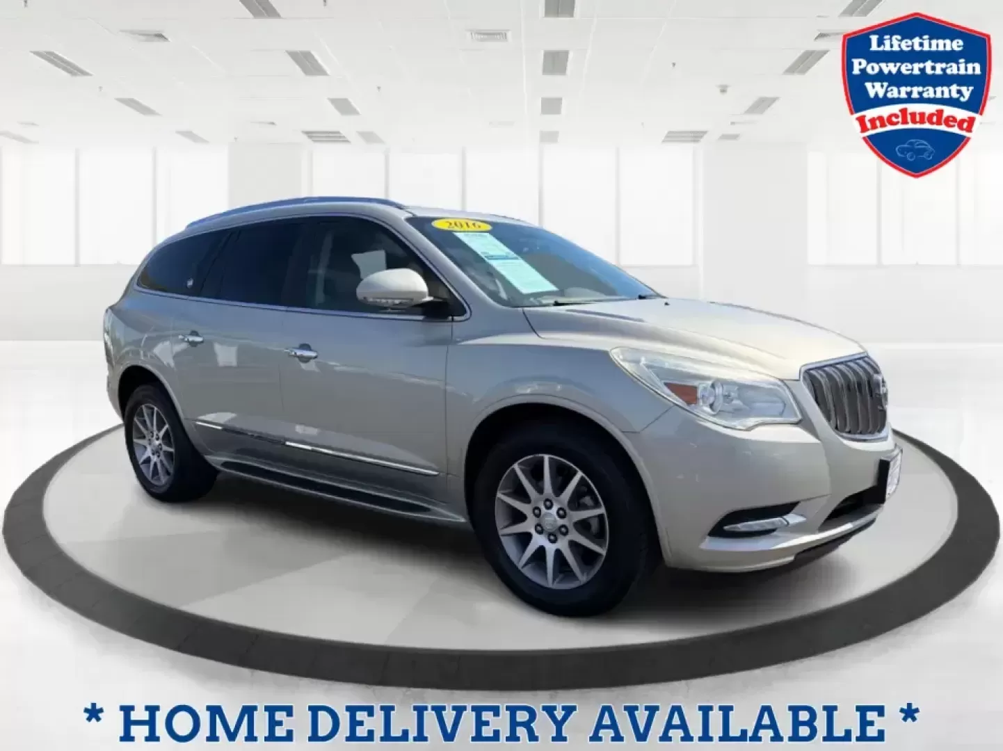2016 Buick Enclave Leather (5GAKVBKD6GJ) with an 3.6L V-6 gasoline direct injection engine, 6-Speed Automatic Overdrive transmission, located at 1230 East Main St, Xenia, OH, 45385, (937) 908-9800, 39.688026, -83.910172 - Need one vehicle that can handle school drop-offs, grocery runs, and a weekend road trip down I-75 without feeling cramped? This 2016 Buick Enclave Leather in Iridium Metallic is built for real-life family logistics and comfortable commuting around Moraine, Dayton, and the Miami Valley-offering thre - Photo#0