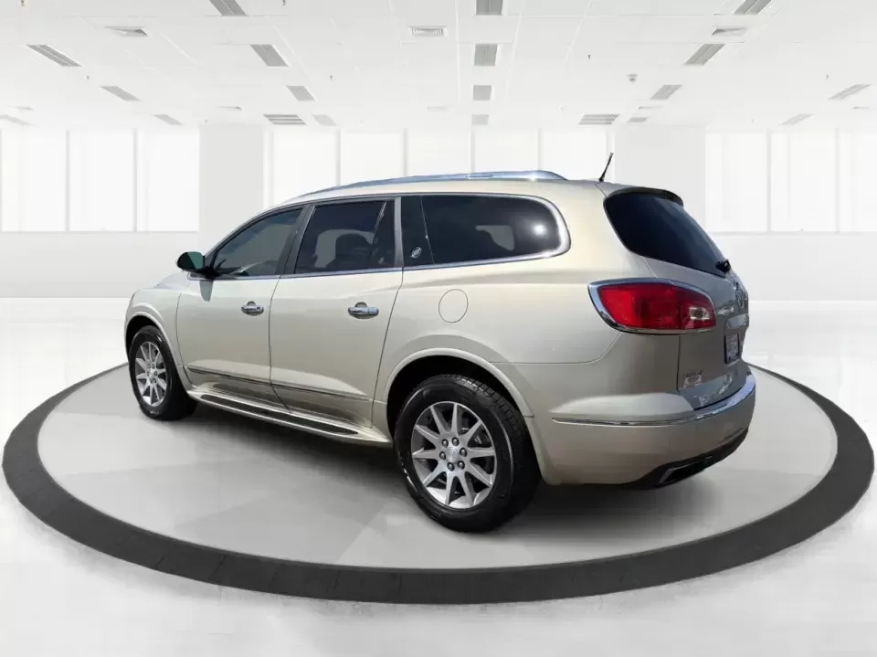 2016 Buick Enclave Leather (5GAKVBKD6GJ) with an 3.6L V-6 gasoline direct injection engine, 6-Speed Automatic Overdrive transmission, located at 8750 N County Rd 25A, Piqua, OH, 45356, (937) 908-9800, 40.164391, -84.232513 - Need one vehicle that can handle school drop-offs, grocery runs, and a weekend road trip down I-75 without feeling cramped? This 2016 Buick Enclave Leather in Iridium Metallic is built for real-life family logistics and comfortable commuting around Moraine, Dayton, and the Miami Valley-offering thre - Photo#4