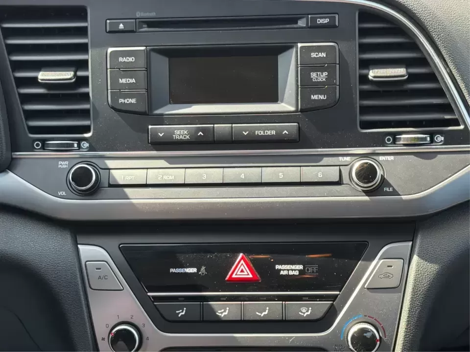 2018 Hyundai Elantra SE (KMHD74LF2JU) with an Nu 2L I-4 DOHC engine, 6A transmission, located at 4508 South Dixie Dr, Moraine, OH, 45439, (937) 908-9800, 39.689976, -84.218452 - Need a dependable commuter that's easy to park downtown, comfortable for I-75 and SR-725 drives, and efficient enough for everyday errands from Moraine to Dayton? This 2018 Hyundai Elantra SE in Galactic Gray Metallic is a smart, budget-friendly sedan built for real life-work runs, school drop-offs, - Photo#13