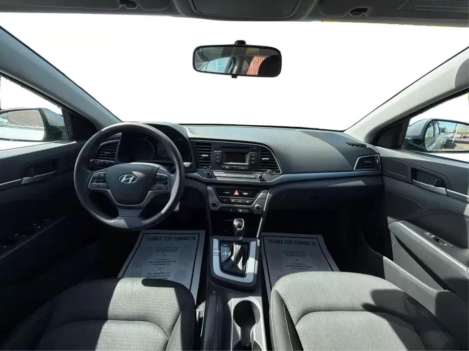 2018 Hyundai Elantra SE (KMHD74LF2JU) with an Nu 2L I-4 DOHC engine, 6A transmission, located at 4508 South Dixie Dr, Moraine, OH, 45439, (937) 908-9800, 39.689976, -84.218452 - Need a dependable commuter that's easy to park downtown, comfortable for I-75 and SR-725 drives, and efficient enough for everyday errands from Moraine to Dayton? This 2018 Hyundai Elantra SE in Galactic Gray Metallic is a smart, budget-friendly sedan built for real life-work runs, school drop-offs, - Photo#20