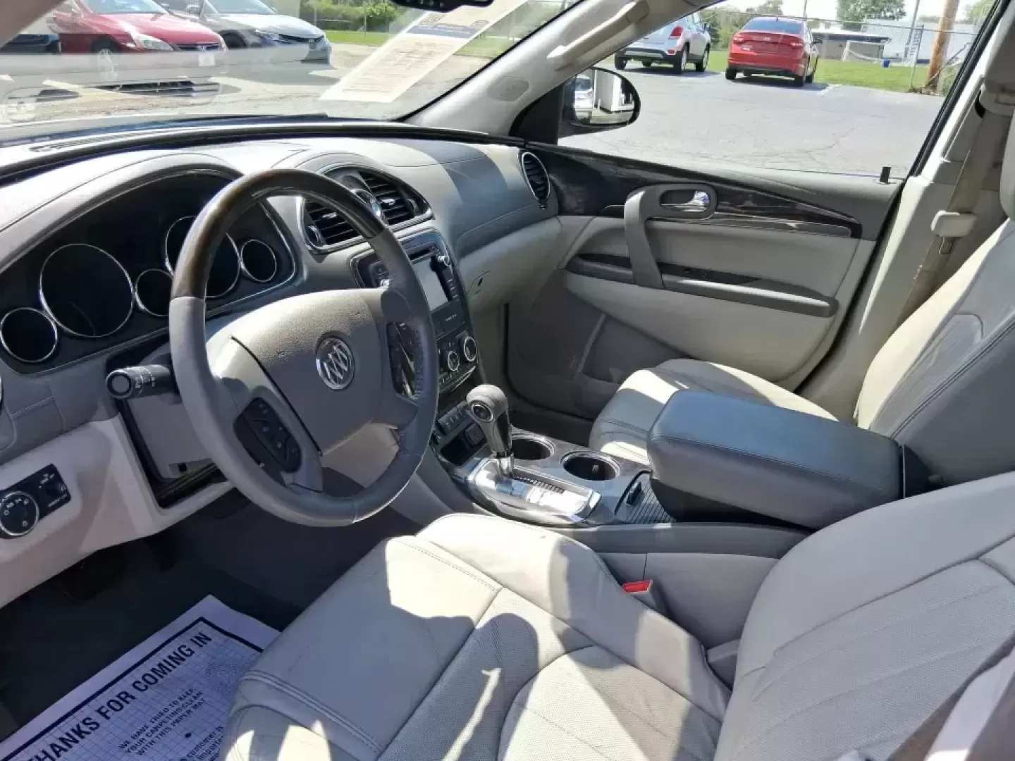 2016 Buick Enclave Leather (5GAKVBKD1GJ) with an 3.6L V-6 gasoline direct injection engine, 6-Speed Automatic Overdrive transmission, located at 1230 East Main St, Xenia, OH, 45385, (937) 908-9800, 39.688026, -83.910172 - Weekend road trips to Yellow Springs, daily school runs across Fairborn, or a comfortable commute down I675 toward Dayton-this 2016 Buick Enclave Leather is built for real life when you need space, confidence, and premium comfort without the premium price. Finished in Ebony Twilight Metallic, this f - Photo#9