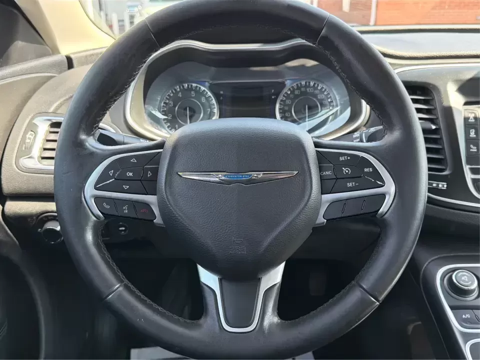 2015 Chrysler 200 Limited (1C3CCCAB6FN) with an 2.4L L4 DOHC 16V engine, 9-Speed Automatic transmission, located at 1099 N County Rd 25A , Troy, OH, 45373, (937) 908-9800, 40.057079, -84.212883 - Picture your next week: an easy I-75 commute, a comfortable run to Meijer, and a weekend cruise past the Miami County Fairgrounds-without stressing about how you'll get approved. This 2015 Chrysler 200 Limited is built for real life in Troy, Ohio: smooth, quiet, and efficient enough for daily drivin - Photo#16