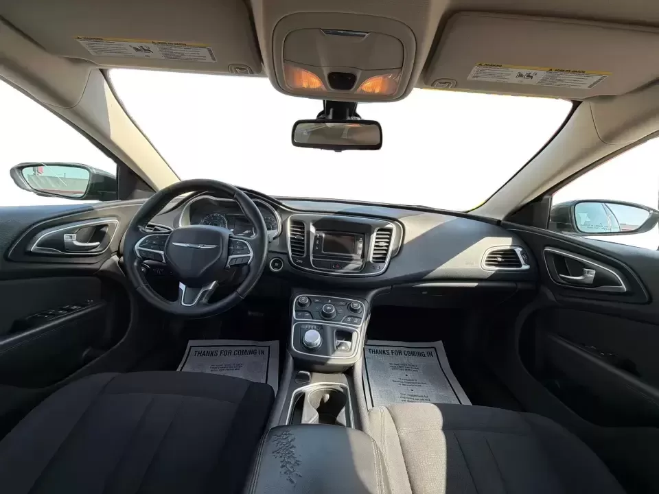 2015 Chrysler 200 Limited (1C3CCCAB6FN) with an 2.4L L4 DOHC 16V engine, 9-Speed Automatic transmission, located at 1099 N County Rd 25A , Troy, OH, 45373, (937) 908-9800, 40.057079, -84.212883 - Picture your next week: an easy I-75 commute, a comfortable run to Meijer, and a weekend cruise past the Miami County Fairgrounds-without stressing about how you'll get approved. This 2015 Chrysler 200 Limited is built for real life in Troy, Ohio: smooth, quiet, and efficient enough for daily drivin - Photo#21