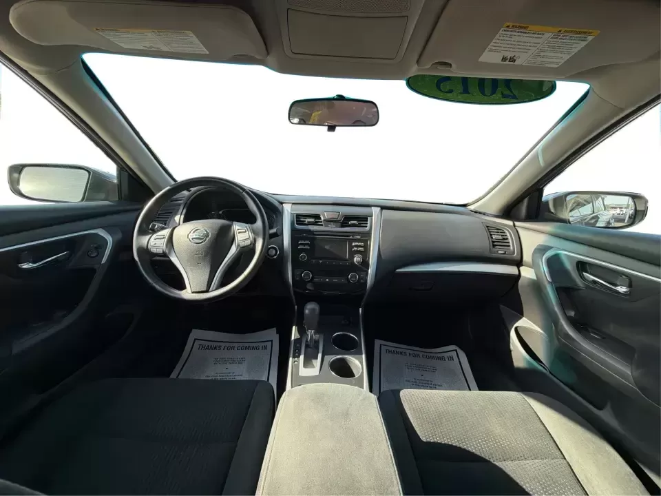 2015 Nissan Altima 2.5 SV (1N4AL3AP9FC) with an 2.5L I-4 DOHC engine, Continuously Variable Transmission transmission, located at 4508 South Dixie Dr, Moraine, OH, 45439, (937) 908-9800, 39.689976, -84.218452 - Picture your next week going smoother: an easy I-75 commute, a comfortable school drop-off run, and a Friday night dinner in Dayton's Oregon District-all in a sedan that feels refined, efficient, and ready to rack up miles without racking up stress. This 2015 Nissan Altima 2.5 SV in sleek Gun Metall - Photo#21