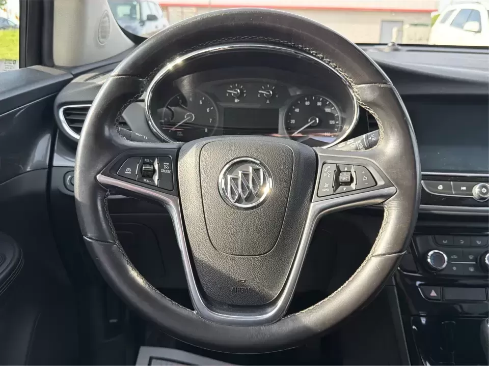 2019 Buick Encore FWD Preferred (KL4CJASB7KB) with an Ecotec 1.4L I-4 DOHC engine, 6A transmission, located at 8750 N County Rd 25A, Piqua, OH, 45356, (937) 908-9800, 40.164391, -84.232513 - Need a small SUV that fits real life in West Central Ohio-school drop-offs, a long commute up I75, and weekend errands around Piqua and Troy-without feeling bulky or hard to park? This 2019 Buick Encore Preferred FWD delivers the right mix of comfort, efficiency, and city-friendly size, making it a - Photo#16