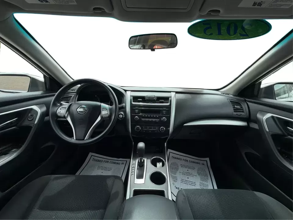 2015 Nissan Altima 2.5 S (1N4AL3AP9FC) with an 2.5L I-4 DOHC engine, Continuously Variable Transmission transmission, located at 1184 Kauffman Ave, Fairborn, OH, 45324, (937) 908-9800, 39.807072, -84.030914 - Need a dependable sedan for daily commuting between Fairborn and Dayton, campus runs to Wright State, or comfortable weekend drives out toward Yellow Springs? This **2015 Nissan Altima 2.5 S** delivers the kind of real-world practicality busy schedules demand-fuel-friendly performance, a roomy cabin - Photo#21