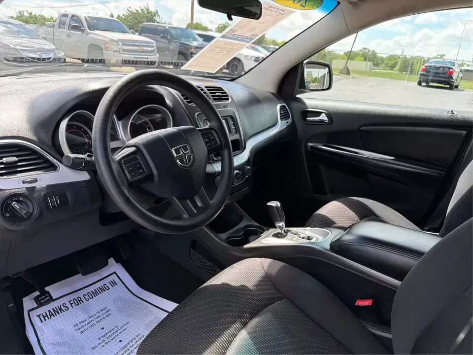 2014 Dodge Journey SXT (3C4PDDBG1ET) with an 3.6L V-6 DOHC engine, 6-Speed Automatic transmission, located at 880 E. National Road, Vandalia, OH, 45377, (937) 908-9800, 39.891918, -84.183594 - Pack up the kids, queue up a playlist, and head out for a weekend getaway-this 2014 Dodge Journey SXT is built for real-life schedules and real-life adventures. Whether you're shuttling to practice, commuting up I-75, or planning a road trip from Vandalia to the National Museum of the U.S. Air Force - Photo#9