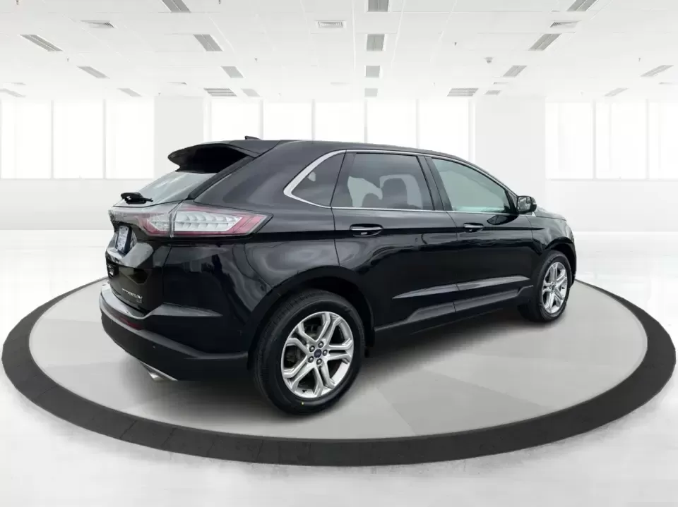2018 Ford Edge Titanium (2FMPK4K82JB) with an 3.5L V6 DOHC 24V engine, 6A transmission, located at 1951 S Dayton Lakeview Rd., New Carlisle, OH, 45344, (937) 908-9800, 39.890999, -84.050255 - Need one SUV that can handle Ohio weather, keep the family comfortable, and still feel upscale for your daily commute? This 2018 Ford Edge Titanium in Shadow Black is built for real life-school runs, I-75 commuting, and weekend getaways to places like Charleston Falls Preserve-while giving you the p - Photo#2