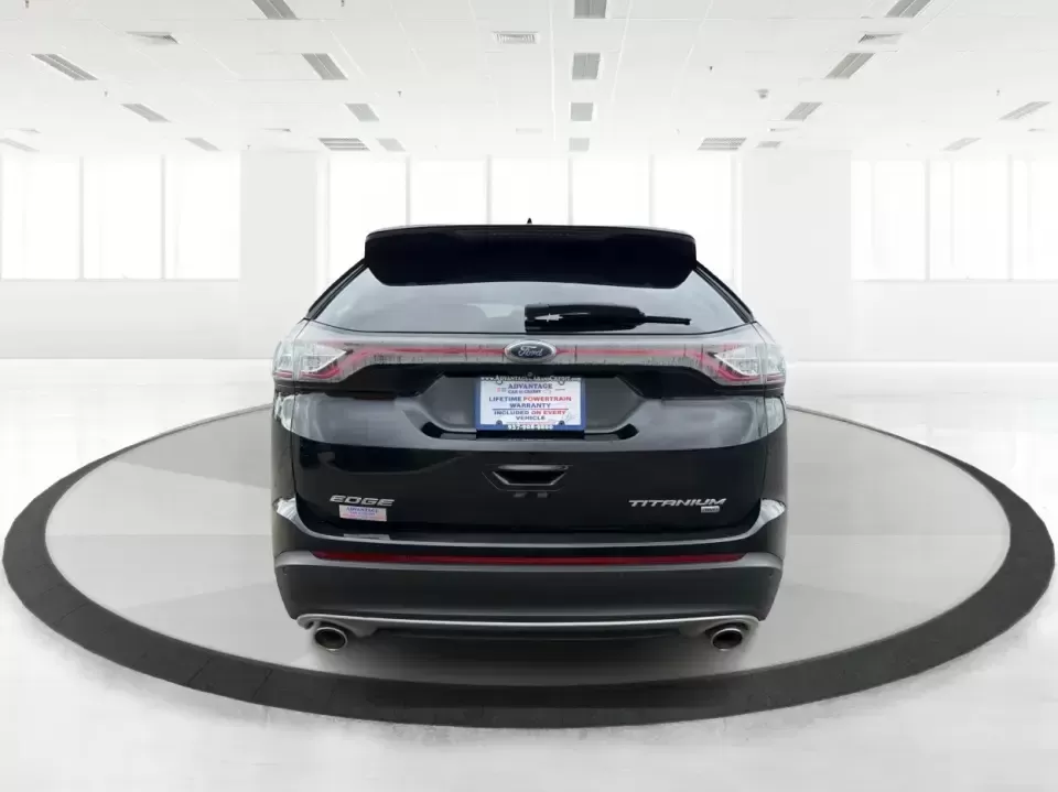 2018 Ford Edge Titanium (2FMPK4K82JB) with an 3.5L V6 DOHC 24V engine, 6A transmission, located at 1951 S Dayton Lakeview Rd., New Carlisle, OH, 45344, (937) 908-9800, 39.890999, -84.050255 - Need one SUV that can handle Ohio weather, keep the family comfortable, and still feel upscale for your daily commute? This 2018 Ford Edge Titanium in Shadow Black is built for real life-school runs, I-75 commuting, and weekend getaways to places like Charleston Falls Preserve-while giving you the p - Photo#3