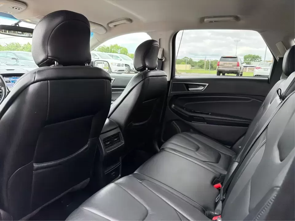 2018 Ford Edge Titanium (2FMPK4K82JB) with an 3.5L V6 DOHC 24V engine, 6A transmission, located at 1951 S Dayton Lakeview Rd., New Carlisle, OH, 45344, (937) 908-9800, 39.890999, -84.050255 - Need one SUV that can handle Ohio weather, keep the family comfortable, and still feel upscale for your daily commute? This 2018 Ford Edge Titanium in Shadow Black is built for real life-school runs, I-75 commuting, and weekend getaways to places like Charleston Falls Preserve-while giving you the p - Photo#10