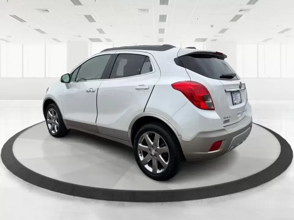 2016 Buick Encore Leather (KL4CJGSB0GB) with an Ecotec 1.4L I-4 DOHC engine, 6A transmission, located at 4508 South Dixie Dr, Moraine, OH, 45439, (937) 908-9800, 39.689976, -84.218452 - Need a small SUV that fits city parking, handles Ohio weather, and still feels upscale for date night in the Oregon District or a weekend run out toward Caesar Creek? This 2016 Buick Encore Leather AWD is built for real life in Moraine-easy to drive on South Dixie Dr, confident on I-75 and I-675, an - Photo#4