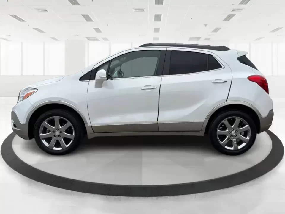2016 Buick Encore Leather (KL4CJGSB0GB) with an Ecotec 1.4L I-4 DOHC engine, 6A transmission, located at 4508 South Dixie Dr, Moraine, OH, 45439, (937) 908-9800, 39.689976, -84.218452 - Need a small SUV that fits city parking, handles Ohio weather, and still feels upscale for date night in the Oregon District or a weekend run out toward Caesar Creek? This 2016 Buick Encore Leather AWD is built for real life in Moraine-easy to drive on South Dixie Dr, confident on I-75 and I-675, an - Photo#5