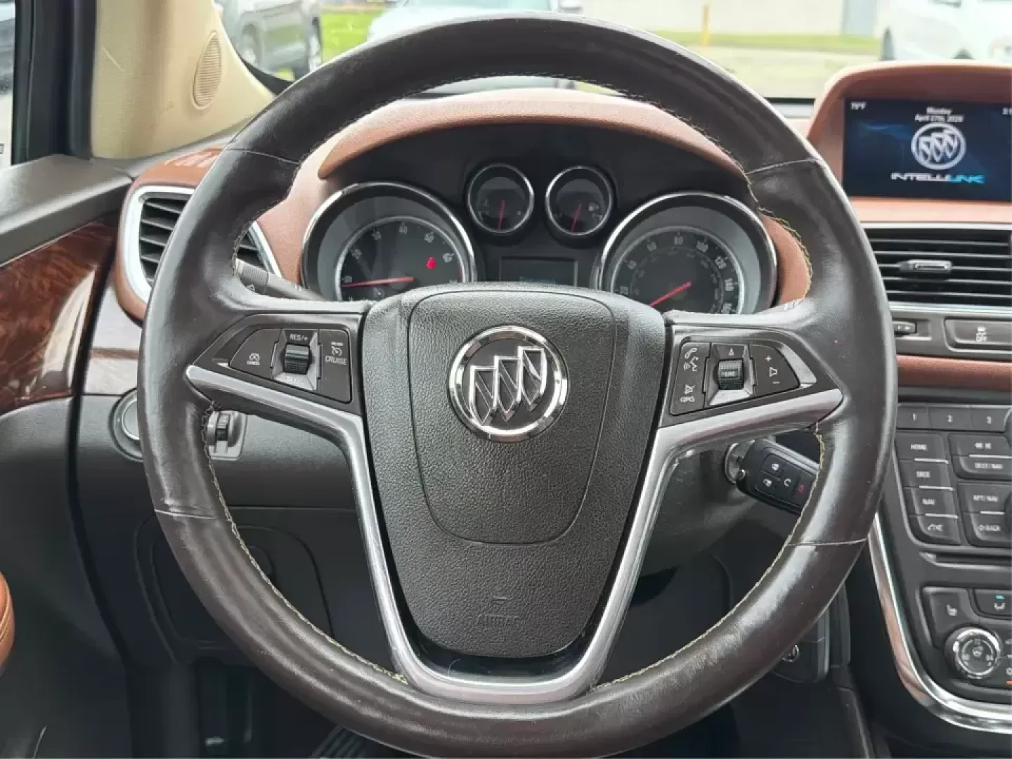 2016 Buick Encore Leather (KL4CJGSB0GB) with an Ecotec 1.4L I-4 DOHC engine, 6A transmission, located at 4508 South Dixie Dr, Moraine, OH, 45439, (937) 908-9800, 39.689976, -84.218452 - Need a small SUV that fits city parking, handles Ohio weather, and still feels upscale for date night in the Oregon District or a weekend run out toward Caesar Creek? This 2016 Buick Encore Leather AWD is built for real life in Moraine-easy to drive on South Dixie Dr, confident on I-75 and I-675, an - Photo#16