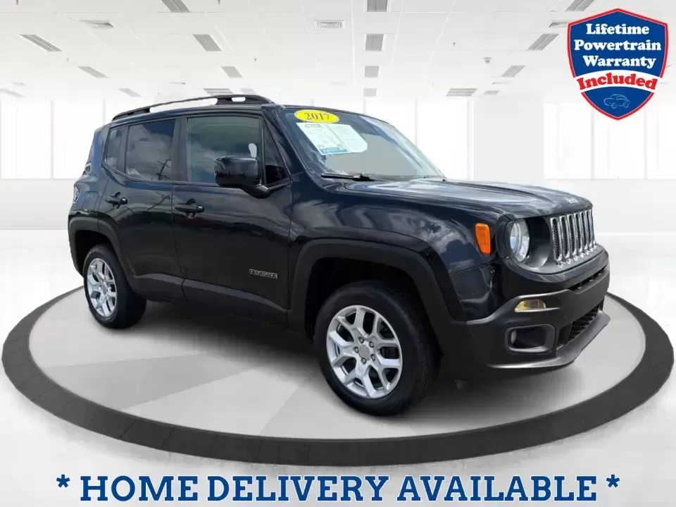2017 Jeep Renegade Latitude 4x4 (ZACCJBBB7HP) with an 2.4L L4 DOHC 16V engine, 6M transmission, located at 1099 N County Rd 25A , Troy, OH, 45373, (937) 908-9800, 40.057079, -84.212883 - 2017 Jeep Renegade Latitude 4x4 - Photo#0