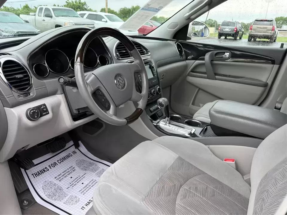 2015 Buick Enclave Convenience (5GAKRAKD6FJ) with an 3.6L V-6 gasoline direct injection engine, 6-Speed Automatic Overdrive transmission, located at 1184 Kauffman Ave, Fairborn, OH, 45324, (937) 908-9800, 39.807072, -84.030914 - Road-trip weekends, school drop-offs, and stress-free grocery runs get a whole lot easier in a 3-row SUV that's built to keep everyone comfortable. This **2015 Buick Enclave Convenience** in **White Opal** is a smart pick for **growing families**, **busy commuters**, and **budget-conscious buyers** - Photo#9