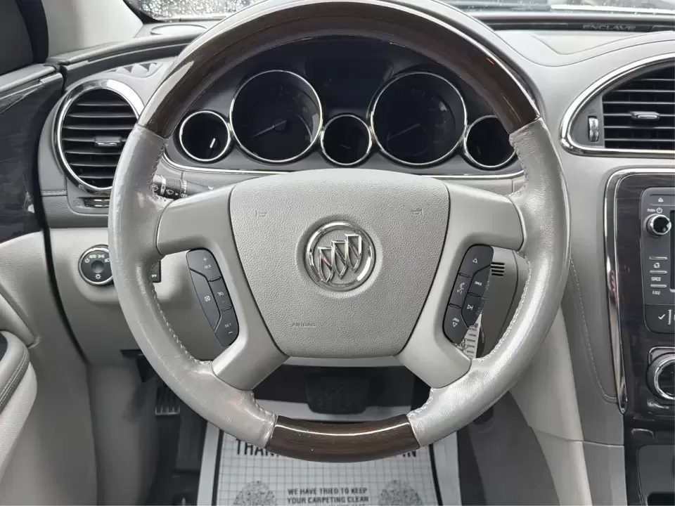 2015 Buick Enclave Convenience (5GAKRAKD6FJ) with an 3.6L V-6 gasoline direct injection engine, 6-Speed Automatic Overdrive transmission, located at 1184 Kauffman Ave, Fairborn, OH, 45324, (937) 908-9800, 39.807072, -84.030914 - Road-trip weekends, school drop-offs, and stress-free grocery runs get a whole lot easier in a 3-row SUV that's built to keep everyone comfortable. This **2015 Buick Enclave Convenience** in **White Opal** is a smart pick for **growing families**, **busy commuters**, and **budget-conscious buyers** - Photo#16