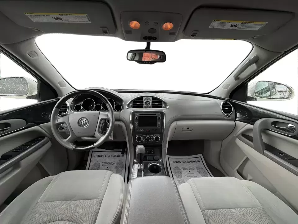 2015 Buick Enclave Convenience (5GAKRAKD6FJ) with an 3.6L V-6 gasoline direct injection engine, 6-Speed Automatic Overdrive transmission, located at 1184 Kauffman Ave, Fairborn, OH, 45324, (937) 908-9800, 39.807072, -84.030914 - Road-trip weekends, school drop-offs, and stress-free grocery runs get a whole lot easier in a 3-row SUV that's built to keep everyone comfortable. This **2015 Buick Enclave Convenience** in **White Opal** is a smart pick for **growing families**, **busy commuters**, and **budget-conscious buyers** - Photo#21