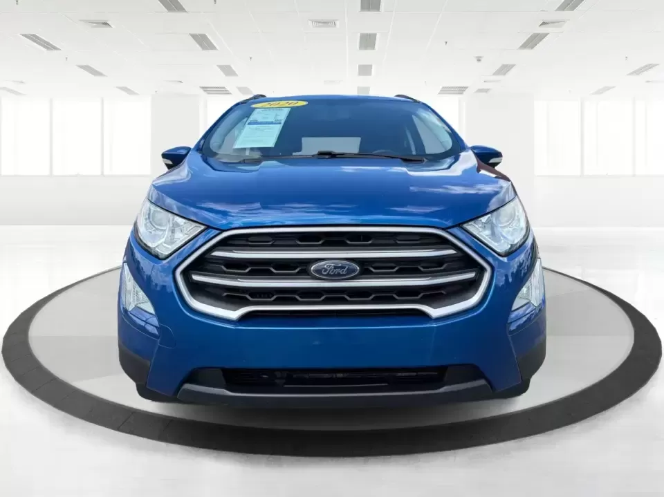 2020 Ford EcoSport SE (MAJ3S2GE5LC) with an EcoBoost 1L I-3 gasoline direct injection engine, 6A transmission, located at 1230 East Main St, Xenia, OH, 45385, (937) 908-9800, 39.688026, -83.910172 - Need a city-friendly SUV that can handle the daily commute, weekend errands, and quick getaways out to John Bryan State Park without feeling bulky? This **2020 Ford EcoSport SE** in eye-catching **Lightning Blue Metallic** is a smart fit for busy Xenia drivers who want easy parking, flexible cargo s - Photo#7