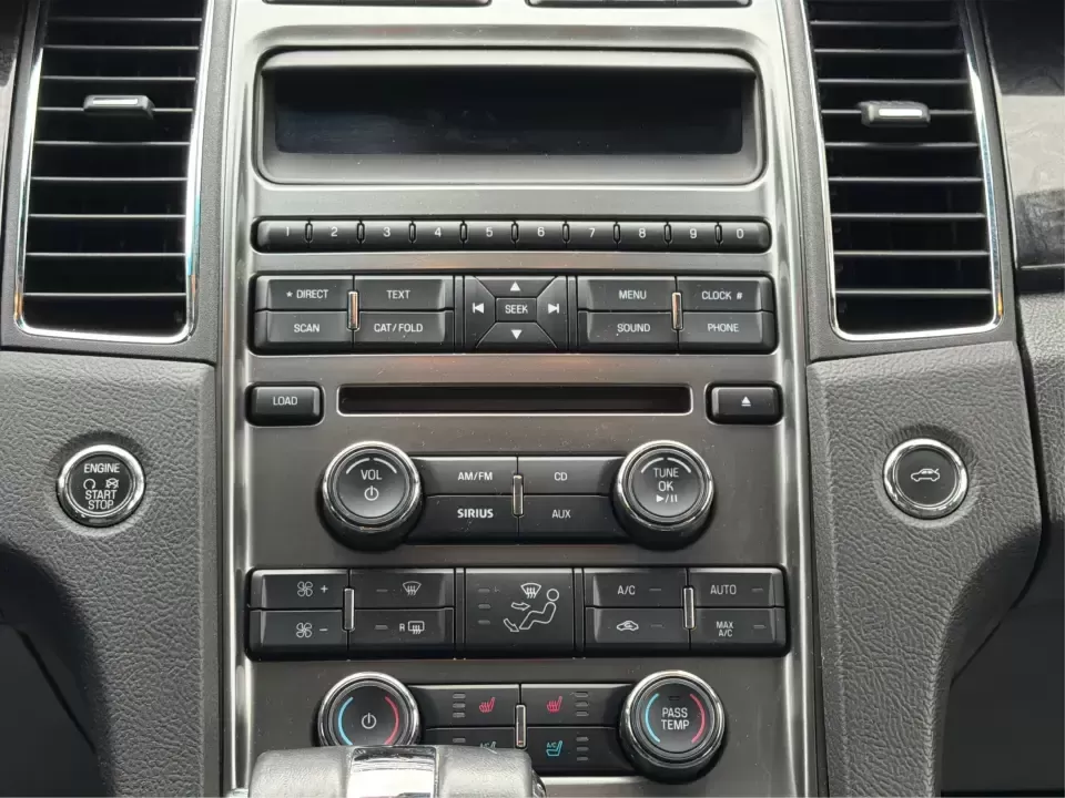 2012 Ford Taurus Limited (1FAHP2FW7CG) with an Duratec 3.5L V-6 DOHC engine, 6-Speed Automatic transmission, located at 401 Woodman Dr, Riverside, OH, 45431, (937) 908-9800, 39.760899, -84.123421 - Need a comfortable, confidence-inspiring sedan for long commutes down I-675, quick errands near The Greene, or smooth weekend drives to Downtown Dayton? This 2012 Ford Taurus Limited is built for real life-quiet, spacious, and loaded with premium features that make every mile feel easier, whether yo - Photo#13