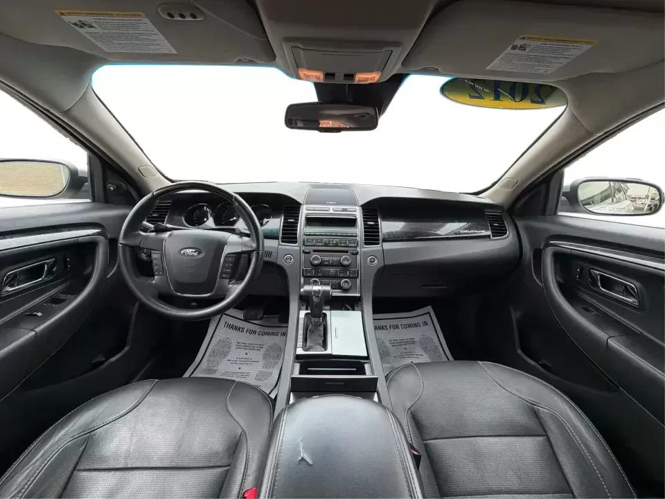 2012 Ford Taurus Limited (1FAHP2FW7CG) with an Duratec 3.5L V-6 DOHC engine, 6-Speed Automatic transmission, located at 401 Woodman Dr, Riverside, OH, 45431, (937) 908-9800, 39.760899, -84.123421 - Need a comfortable, confidence-inspiring sedan for long commutes down I-675, quick errands near The Greene, or smooth weekend drives to Downtown Dayton? This 2012 Ford Taurus Limited is built for real life-quiet, spacious, and loaded with premium features that make every mile feel easier, whether yo - Photo#22