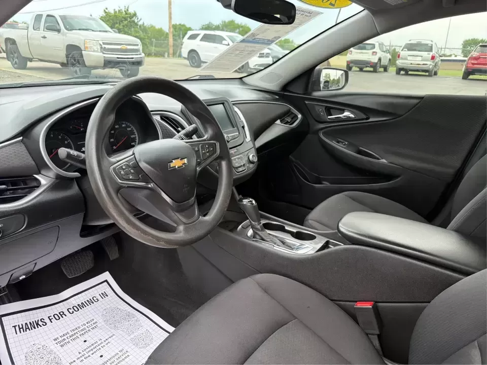 2016 Chevrolet Malibu LS (1G1ZB5ST6GF) with an 1.5L L4 DOHC 16V engine, 6-Speed Automatic transmission, located at 8750 N County Rd 25A, Piqua, OH, 45356, (937) 908-9800, 40.164391, -84.232513 - Set up for the daily commute, school drop-offs, and easy weekend getaways, this 2016 Chevrolet Malibu LS is the kind of sedan that fits real life in West Central Ohio-comfortable on longer drives, efficient for errands, and sized right for tight parking lots and busy schedules. Finished in eye-catch - Photo#9