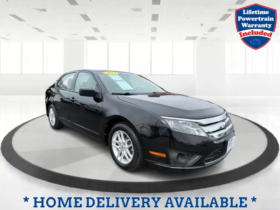2012 Ford Fusion S (3FAHP0GA3CR) with an 2.5L I-4 DOHC engine, located at 1099 N County Rd 25A , Troy, OH, 45373, (937) 908-9800, 40.057079, -84.212883 - Need a dependable, budget-friendly sedan that can handle the weekday grind and still feel comfortable for weekend errands or a quick road trip to Dayton? This 2012 Ford Fusion S in sleek Tuxedo Black is a smart pick for commuters, first-time buyers, and growing families who want practical transporta - Photo#0