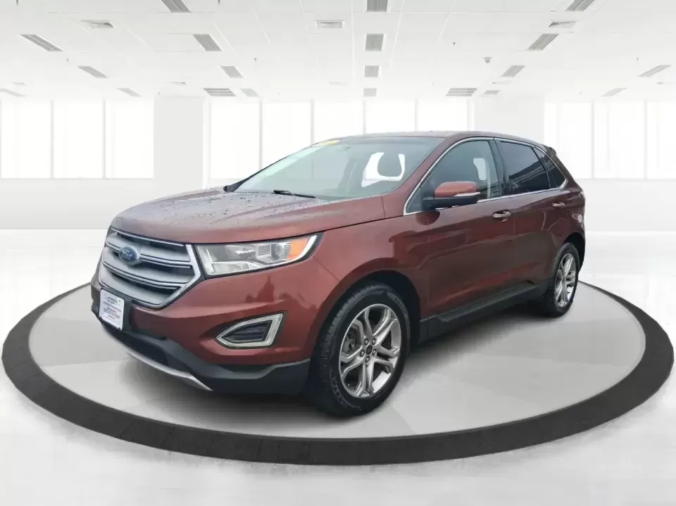 2016 Ford Edge Titanium (2FMPK3K91GB) with an 2.0L L4 DOHC 16V engine, 6A transmission, located at 4508 South Dixie Dr, Moraine, OH, 45439, (937) 908-9800, 39.689976, -84.218452 - Picture your next Ohio weekend: loading up groceries for the week in Moraine, grabbing coffee off South Dixie Drive, then cruising I-75 toward Dayton's Riverscape MetroPark or a quick family road trip to Carillon Historical Park-without feeling cramped, stressed, or under-equipped. This **2016 Ford - Photo#8