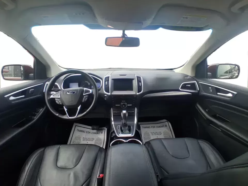2016 Ford Edge Titanium (2FMPK3K91GB) with an 2.0L L4 DOHC 16V engine, 6A transmission, located at 4508 South Dixie Dr, Moraine, OH, 45439, (937) 908-9800, 39.689976, -84.218452 - Picture your next Ohio weekend: loading up groceries for the week in Moraine, grabbing coffee off South Dixie Drive, then cruising I-75 toward Dayton's Riverscape MetroPark or a quick family road trip to Carillon Historical Park-without feeling cramped, stressed, or under-equipped. This **2016 Ford - Photo#22