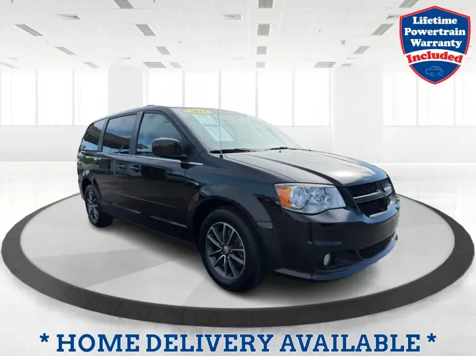 2017 Dodge Grand Caravan SXT (2C4RDGCG6HR) with an Pentastar 3.6L V-6 DOHC engine, 6A transmission, located at 1230 East Main St, Xenia, OH, 45385, (937) 908-9800, 39.688026, -83.910172 - Make school drop-offs, grocery runs, and weekend road trips feel easy again in a family-ready van that's built to haul people, gear, and memories. This 2017 Dodge Grand Caravan SXT in Black Onyx Crystal Pearlcoat is a smart pick for growing families, busy commuters who need space, and budget-conscio - Photo#0