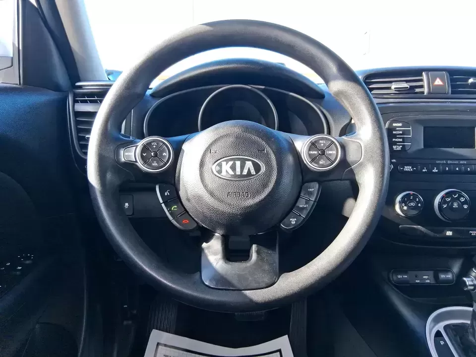 2015 Kia Soul Base (KNDJN2A28F7) with an 1.6L L4 DOHC 16V engine, located at 1099 N County Rd 25A , Troy, OH, 45373, (937) 908-9800, 40.057079, -84.212883 - Whether you're commuting down I-75, running errands between Troy neighborhoods, or packing up for a weekend escape to Charleston Falls Preserve, this 2015 Kia Soul is the kind of practical, personality-packed ride that fits real life. With its easy-to-park wagon shape, versatile cargo space, and fue - Photo#16